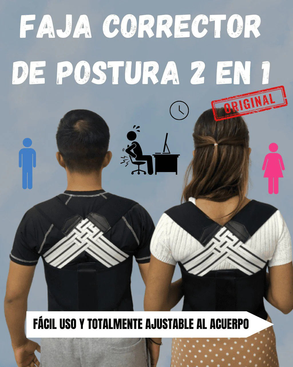 Faja correctora de postura